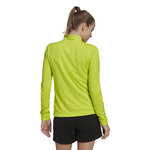 Haut de sport à manches longues 1-4 zip technique femme Adidas ENT22 TR TOP W Vert anis Blanc 2