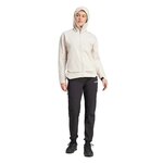 Veste coupe-vent de sport zippé technique femme Adidas W MT SOSH JA Rose pâle Blanc 5