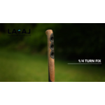 Bâtons running trail unisexe Lacal QUICK STICK CARBONE 115-121 cm ou 124-130 cm Vert Noir (3)