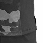 Tee-shirt manches courtes technique homme Adidas CAMO AOP T  Noir Gris foncé Gris clair Blanc 5