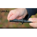 Bâtons running trail unisexe Lacal QUICK STICK CARBONE 115-121 cm ou 124-130 cm Vert Noir (1)