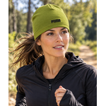 Bonnet doux et léger unisexe Puma Essentials Slouchy Cuffles Vert olive (4)