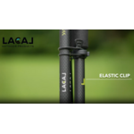 Bâtons running trail unisexe Lacal QUICK STICK CARBONE 120 ou 130 Vert Noir (2)