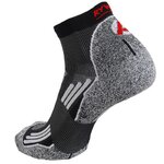 1091 Chaussettes tige courte marche-randonnée RYWAN NO LIMIT WALK COURTE RANDONNEE ENDURANCE Noir Gris Blanc 2