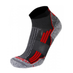 1091 Chaussettes tige courte marche-randonnée RYWAN NO LIMIT WALK COURTE RANDONNEE ENDURANCE Noir Gris Rouge