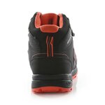 Chaussures marche femme Regatta LADY SAMARIS II MID Noir Pêche néon 4