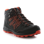 Chaussures marche femme Regatta LADY SAMARIS II MID Noir Pêche néon