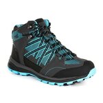 Chaussures marche femme Regatta LADY SAMARIS II MID Bleu azur Gris Noir
