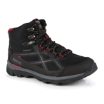 Chaussures marche femme Regatta LADY KOTA II MID Noir Betterave 1b