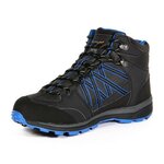 Chaussures marche homme Regatta SAMARIS MID II Noir Gris Bleu 3
