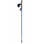 Bâtons marche nordique unisexe Lacal STICK CARBONE 40� Bleu Marron Noir
