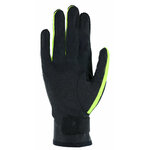 Gants polyvalents outdoor unisexe Roeckl Lillby Noir Jaune fluo (2)