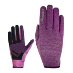 Gants polyvalents outdoor unisexe Roeckl Java Violet Noir (1)
