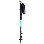 Bâtons randonnée unisexe Lacal ALU STICK 125 Bleu turquoise Noir 4