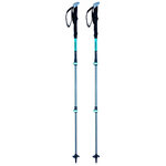 Bâtons randonnée unisexe Lacal ALU STICK 125 Bleu turquoise Noir 2