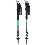 Bâtons randonnée unisexe Lacal ALU STICK LIGHT 125 Vert Noir 3