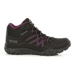 Chaussures marche femme Regatta LADY EDGEPOINT MID WP Noir Prune