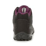 Chaussures marche femme Regatta LADY EDGEPOINT MID WP Noir Prune 6