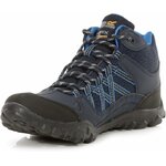 Chaussures marche femme Regatta LADY EDGEPOINT MID WP Bleu marine Bleu pétrol Noir 3