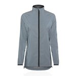 Coupe-vent running réfléchissant zippé femme Higher State Noir (5)