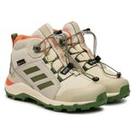 Chaussures marche junior Adidas TERREX MID GTX DISNEY Beige Vert kaki Orange 2