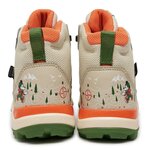 Chaussures marche junior Adidas TERREX MID GTX DISNEY Beige Vert kaki Orange 4