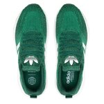 Chaussures running homme Adidas SWIFT RUN 22 Vert forêt Blanc Vert vif 7