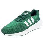 Chaussures running homme Adidas SWIFT RUN 22 Vert forêt Blanc Vert vif