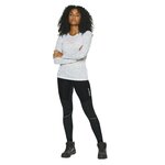 Collant sport femme Adidas AGR TIGHT FIT TERREX Noir Gris Blanc 2