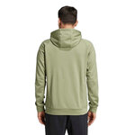Sweat à capuche sans zip homme Adidas GG BL HD Vert olive Vert foncé 3