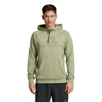 Sweat à capuche sans zip homme Adidas GG BL HD Vert olive Vert foncé 2