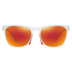 Lunettes de soleil sport verres polarisants unisexe MA Lunette TR7516 Transparent Rouge Gris argenté 2