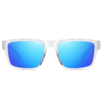 Lunettes de soleil sport verres polarisants unisexe MA Lunette TR7521 transparent Bleu 2