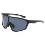 Lunettes de soleil sport à écran panoramique verre polycarbonate unisexe MA Lunette PTE2158 Noir fumé 2