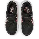Chaussures running junior Asics JOLT 4 PS Noir Papaye Blanc Lilas 6