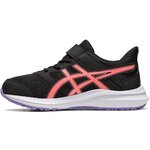 Chaussures running junior Asics JOLT 4 PS Noir Papaye Blanc Lilas 4
