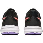 Chaussures running junior Asics JOLT 4 PS Noir Papaye Blanc Lilas 5