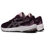 Chaussures running junior Asics GT-1000 11 GS Violet intense Rose pâle Blanc Noir 3