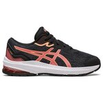 Chaussures running junior Asics GT-1000 11 GS Noir Gris Papaye Blanc 4