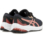 Chaussures running junior Asics GT-1000 11 GS Noir Gris Papaye Blanc 3
