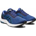 Chaussures running homme Asics GEL-FLUX 7 Bleu indigo Bleu marine Bleu ciel Noir Blanc 5