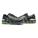 Chaussures running homme Asics GEL-QUANTUM 360 VII Noir Jaune Citron vert vif 2