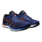 Chaussures running homme Asics GEL-ZIRUSS 6 Bleu océan Orange flanboyant Noir Blanc 2