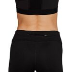 Collant 3-4 (corsaire) femme Asics SPORT RUN KNEE TIGHT Noir Blanc 5