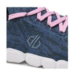 Chaussures running femme DARE2B HEX-AT BREATHABLE Gris orion Rose poudré Blanc 7
