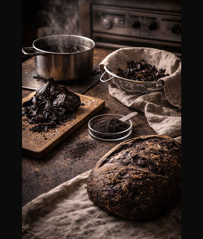 5 pain artisanal a l ail noir 2