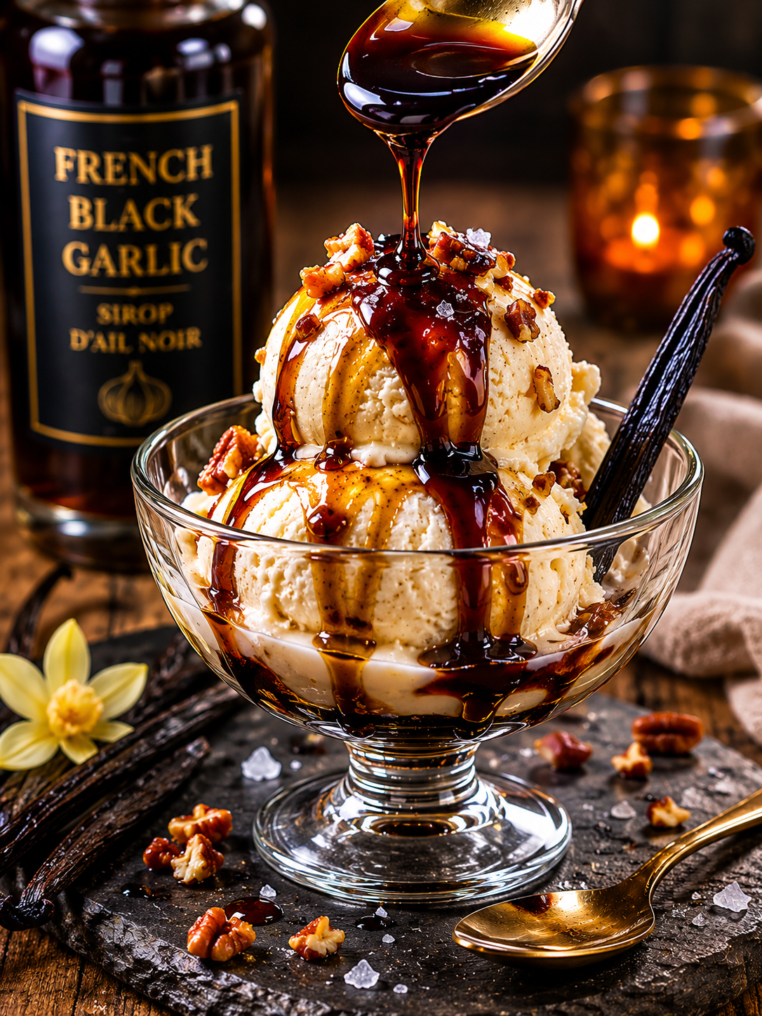 Glace Vanille au Filet de Sirop FBG