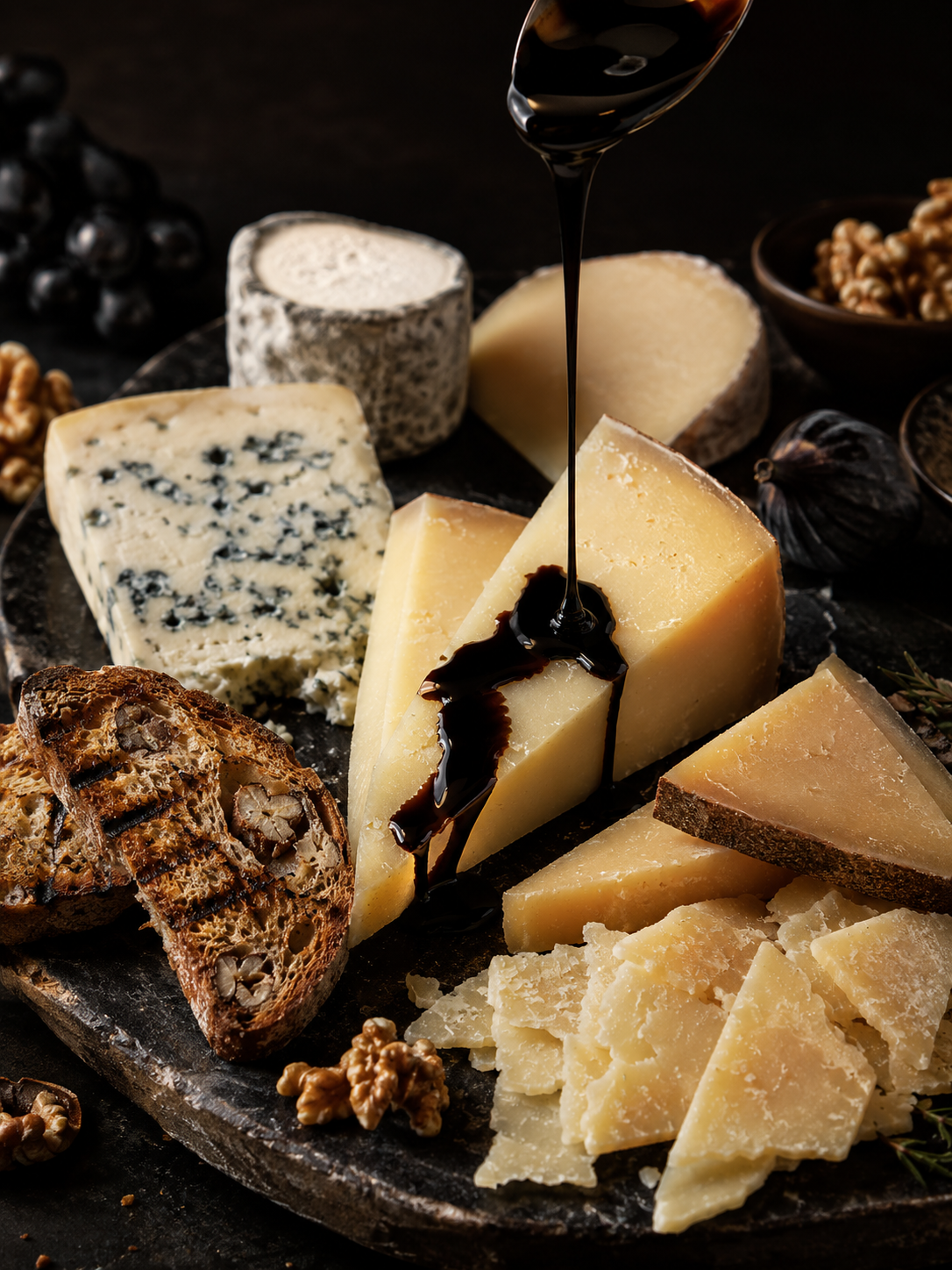 Filet sur Plateau de Fromages Affinés