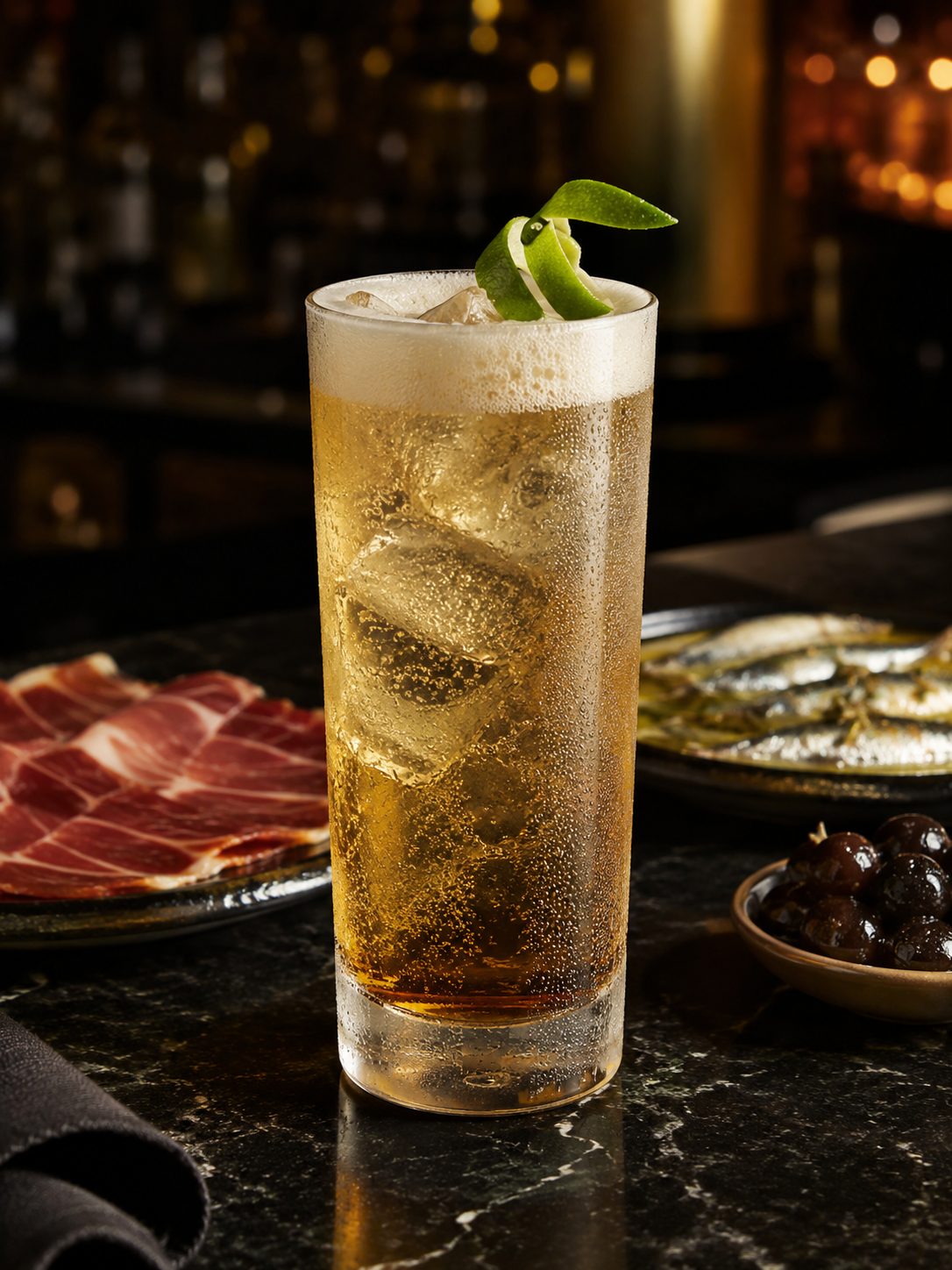Black Garlic Beer Tonic