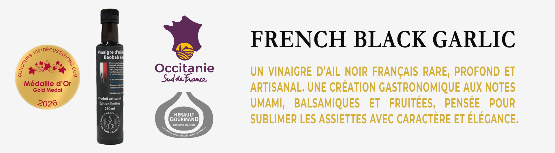 Ail Noir - vinaigre